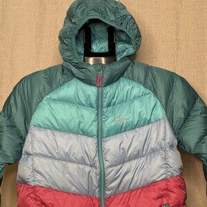 NWT - L.L. Beans - Girls Downtek Hooded Puffer Coat - Size XL / 18